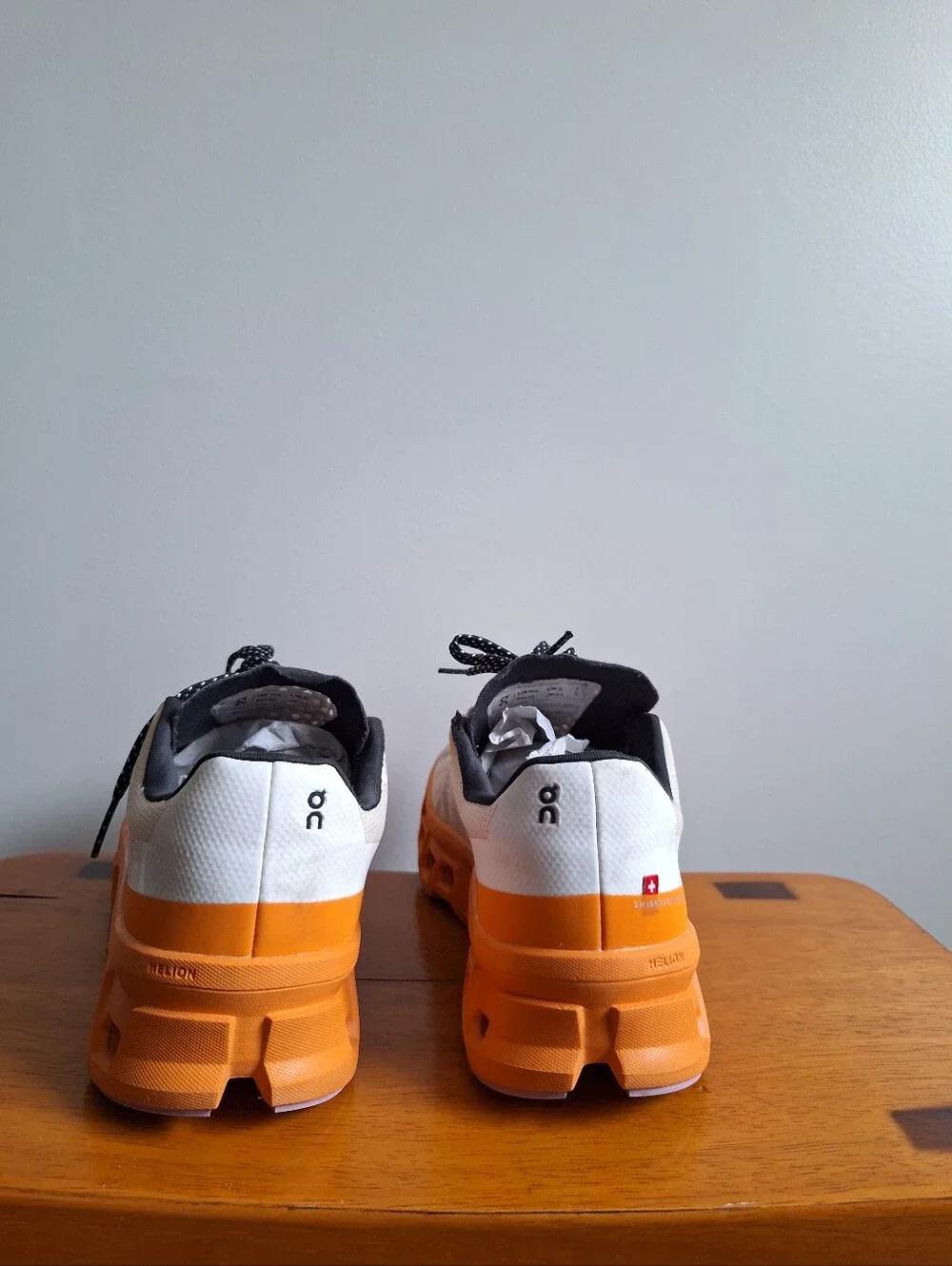On Running Cloudmonster Women's Fawn / Turmeric Size 8